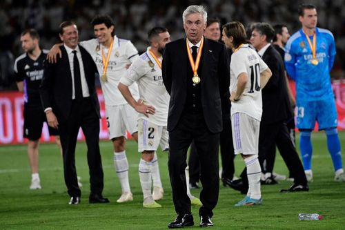 Ancelotti Sebut Madrid Pantas Juara Copa del Rey, Puji Duo Vinicius dan Rodrygo