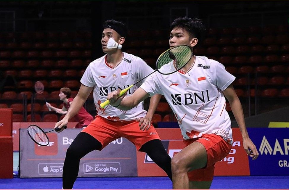 Tertekan di Awal, Fikri/Bagas Melenggang ke Perempat Final Thailand Open 2023