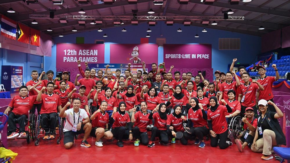 Digadaya! Indonesia Kunci Status Juara Umum ASEAN Para Games 2023