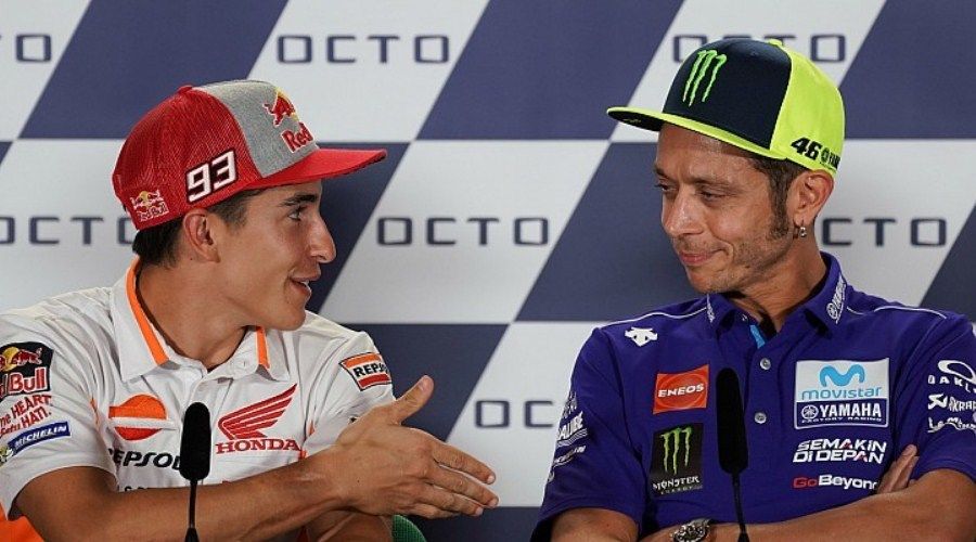 Mengidolakan Valentino Rossi, Pemabalap Ini Justru Ingin Meniru Gaya Balap Marc Marquez