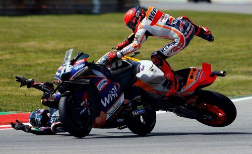 Mengenang Serudukan Maut Marc Marquez di MotoGP Portugal