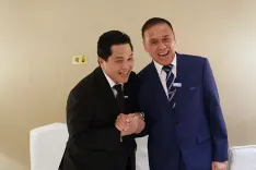 Erick Thohir dan Mochamad Iriawan - Erick Thohir dan Mochamad Iriawan