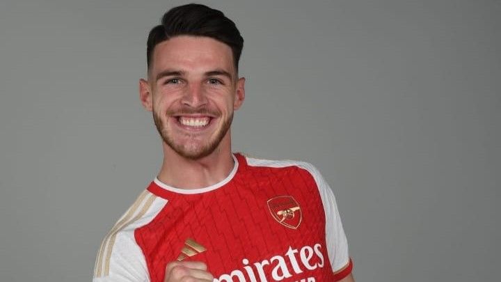 Kata Declan Rice Setelah Resmi Berseragam Arsenal