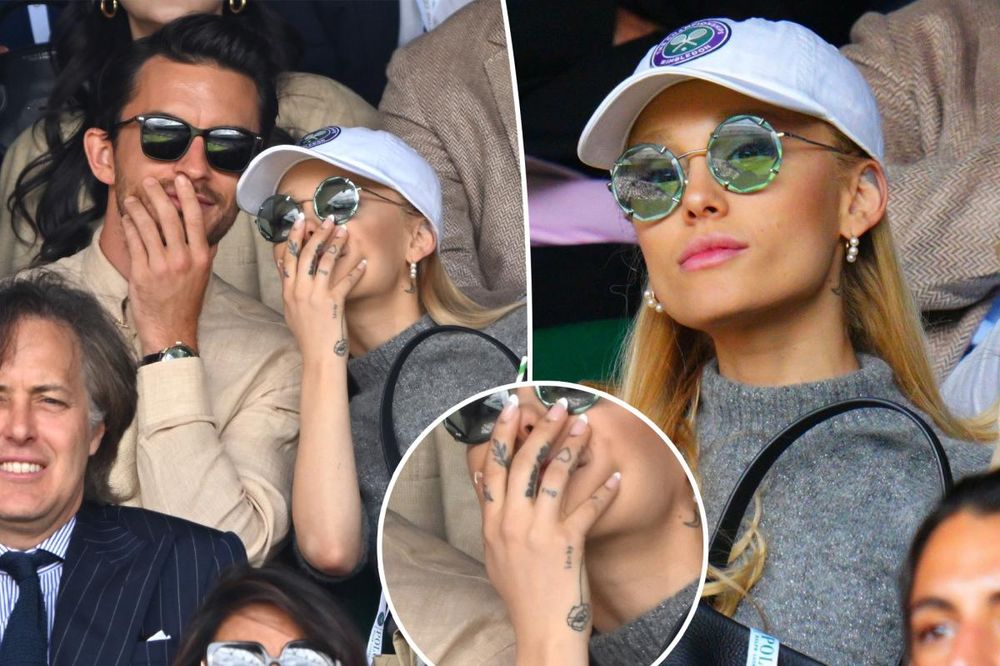 Gara-gara Penampakannya di Final Wimbledon, Ariana Grande Diterpa Isu Tak Sedap soal Pernikahannya