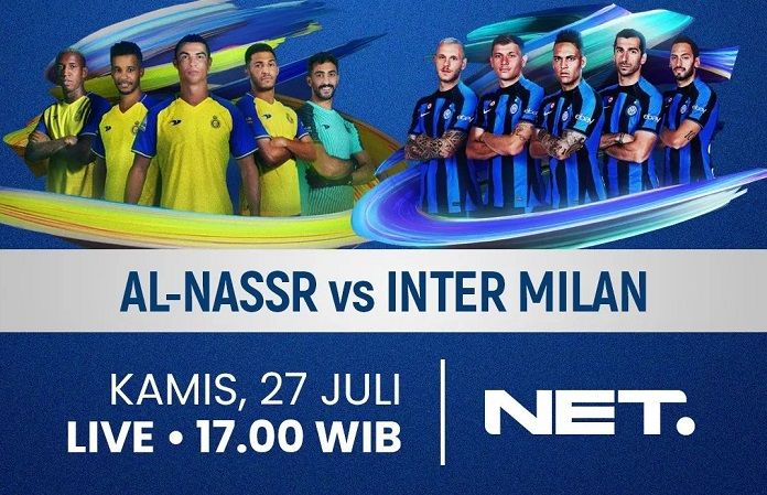 Al-Nassr vs Inter Milan di NET TV