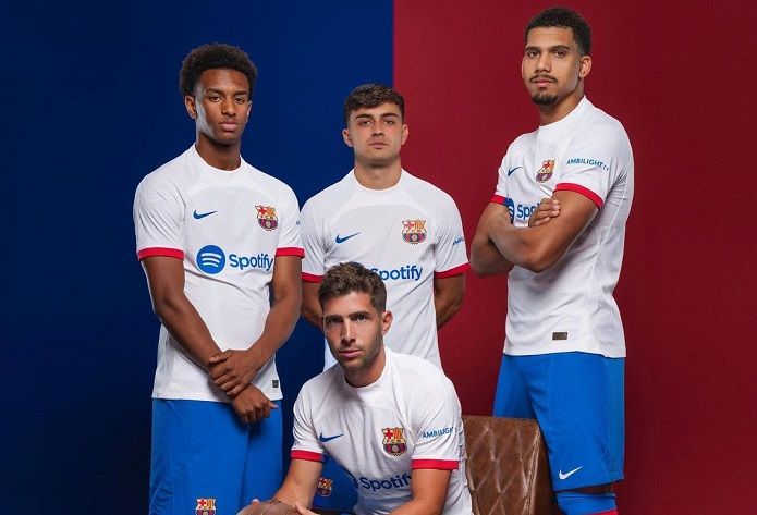 Jersey baru Barcelona