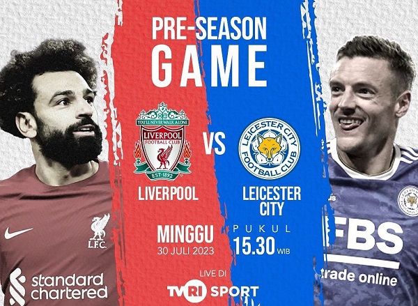 Jadwal Siaran Langsung Liverpool vs Leicester City Minggu Sore Ini, Live di TVRI