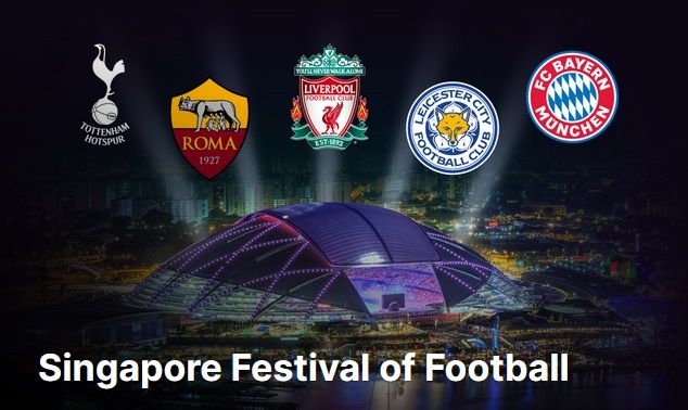 Jadwal Pertandingan Singapore Festival of Football dari 26 Juli-2 Agustus, Diikuti 5 Klub Eropa