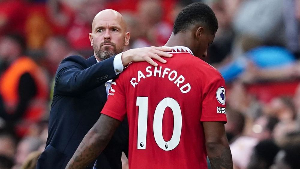 Berkat Ten Hag, Rashford Batal Tinggalkan MU