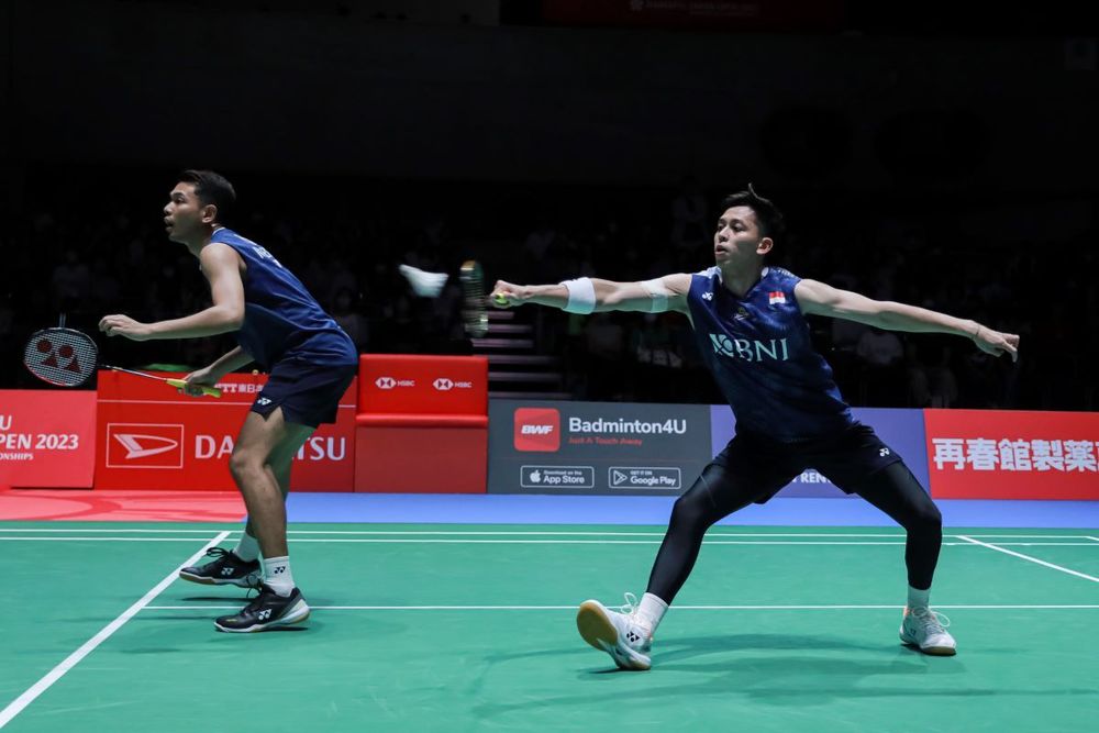 Japan Open 2023: Fajar/Rian Tumbang di Semifinal