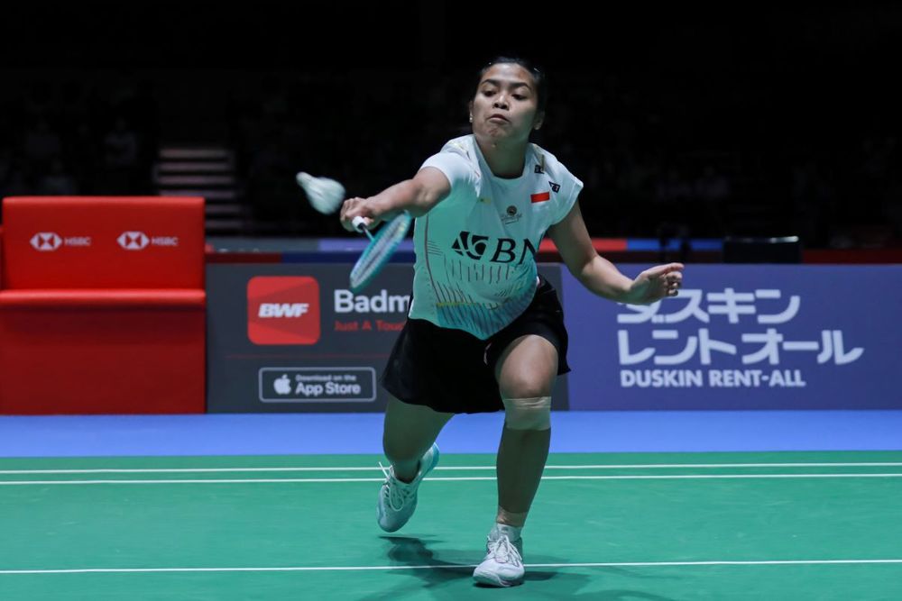 Lutut Kiri Gregoria Bermasalah Saat Hadapi Yeo Jia Min di 32 Besar Kejuaraan Dunia 2023