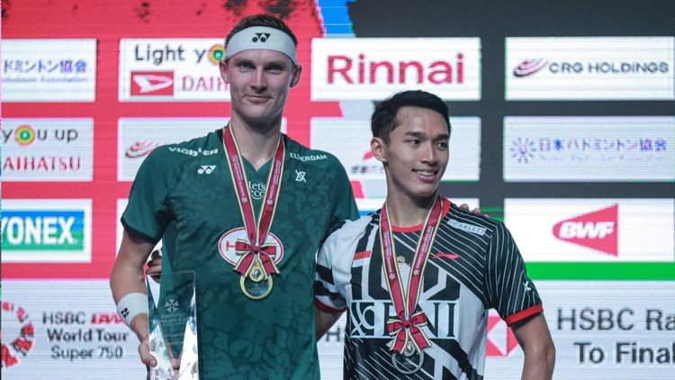 Jonatan Christie akan berhadapan dengan Viktor Axelsen di perempat final Japan Masters 2023.