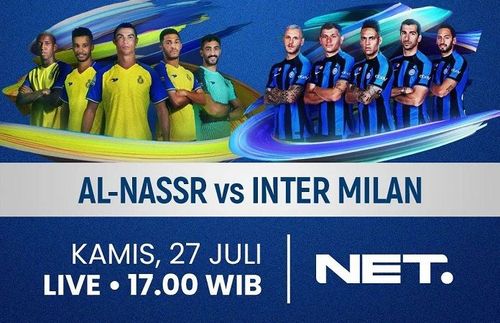 Al-Nassr vs Inter Milan di NET TV