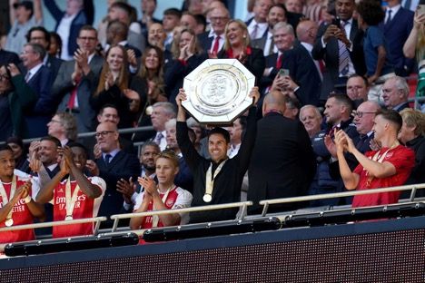 Arteta Puas Kalahkan Klub Peraih Treble Winners