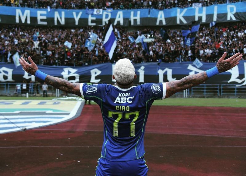 Ciro Alves Tak Bahagia Meski Cetak Gol Indah untuk Persib Bandung