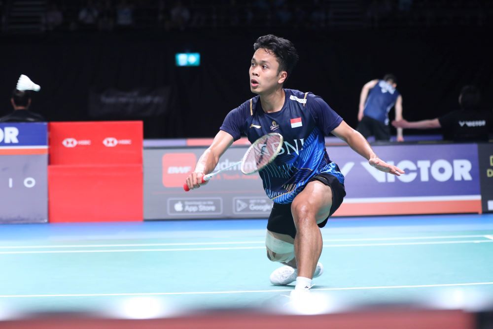 Hasil Bulutangkis Asian Games 2022: Anthony Ginting Bikin Lawan Tak Berkutik