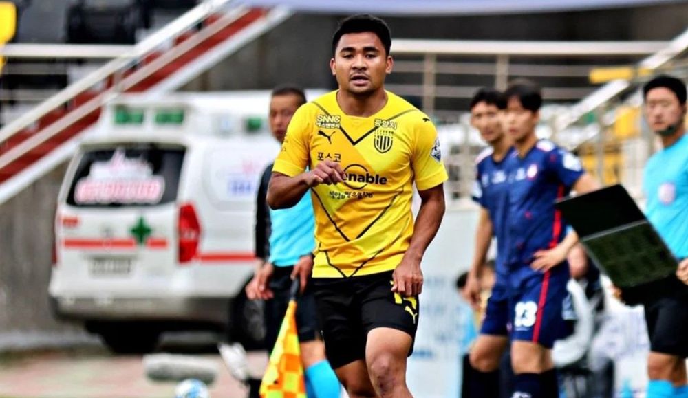 Asnawi Mangkualam Diganti di Menit ke-33, Jeonnam Dragons Langsung Kebobolan