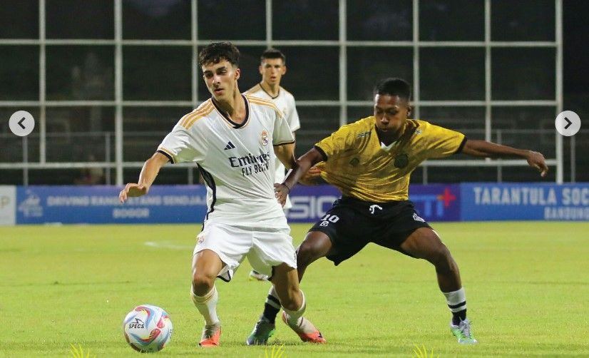 Hasil IYC 2023: Bhayangkara FC U-20 Takluk dari Real Madrid U-18