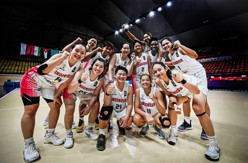 Sempurna! Timnas Basket Putri Indonesia Lolos ke Semifinal FIBA Womens Asia Cup 2023