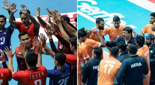 Hasil AVC Championship 2023 Indonesia vs India: Tim Bollywood Hanya Bikin Repot di Set Pertama, Selebihnya...