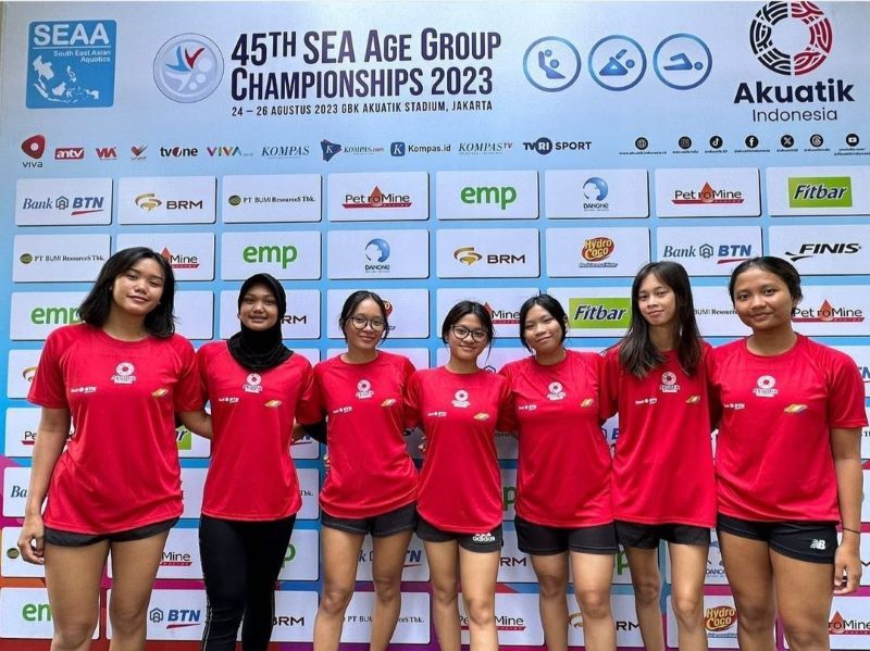 Ini Daftar Nama Atlet Polo Air Putra dan Putri 45th SEA Age Group Championship 2023