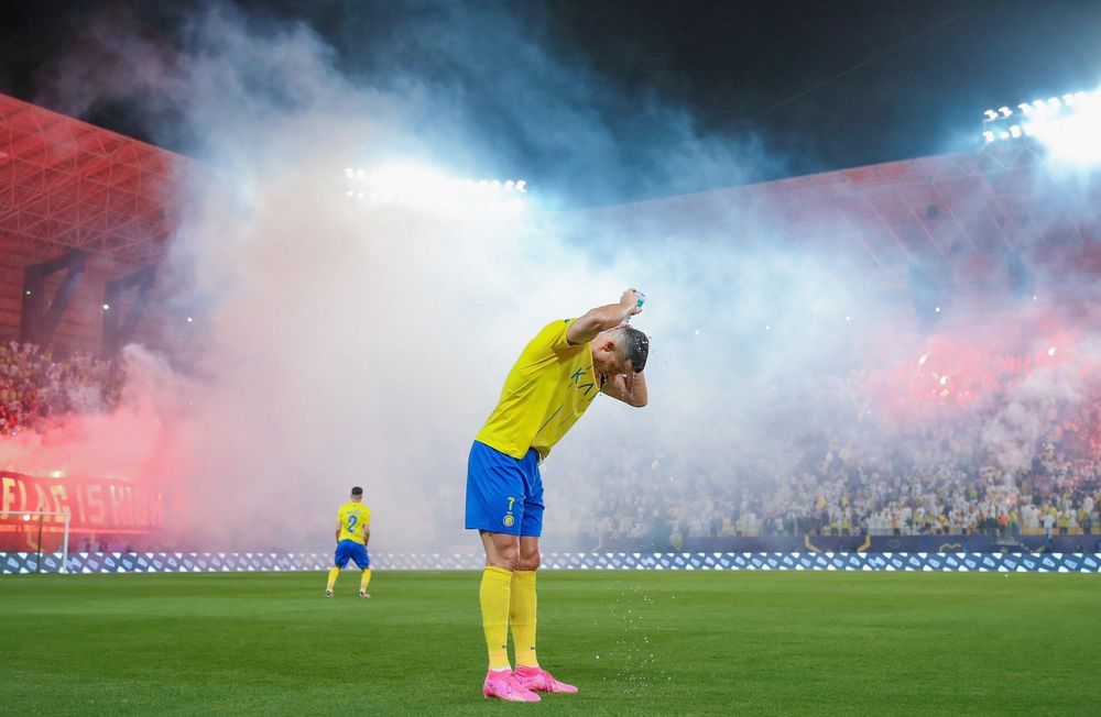 Ronaldo Tampil Menggila di Laga Al Fateh vs Al Nassr hingga Dielu-elukan Pendukung Lawan