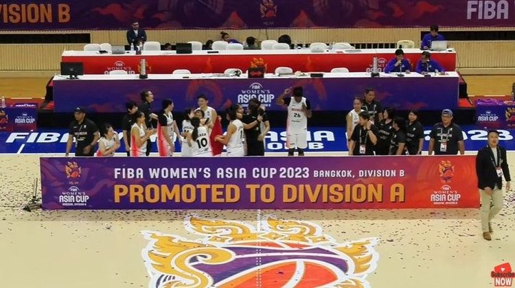 Tim basket putri Indonesia berhasil menembus Divisi A Asia untuk pertama kalinya sejak format 2 divisi diperkenalkan pada 33 tahun yang lalu.