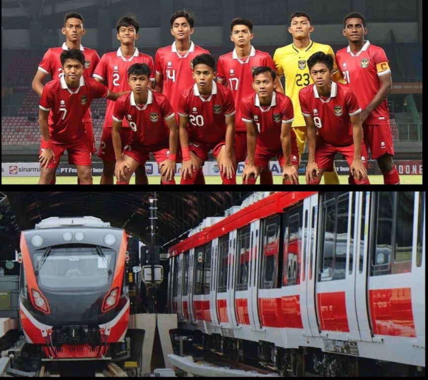 Kepala Pemain Skuad Timnas Indonesia U17 Dipastikan Kejedot Kalau Lewat Pintu LRT Jabodebek 