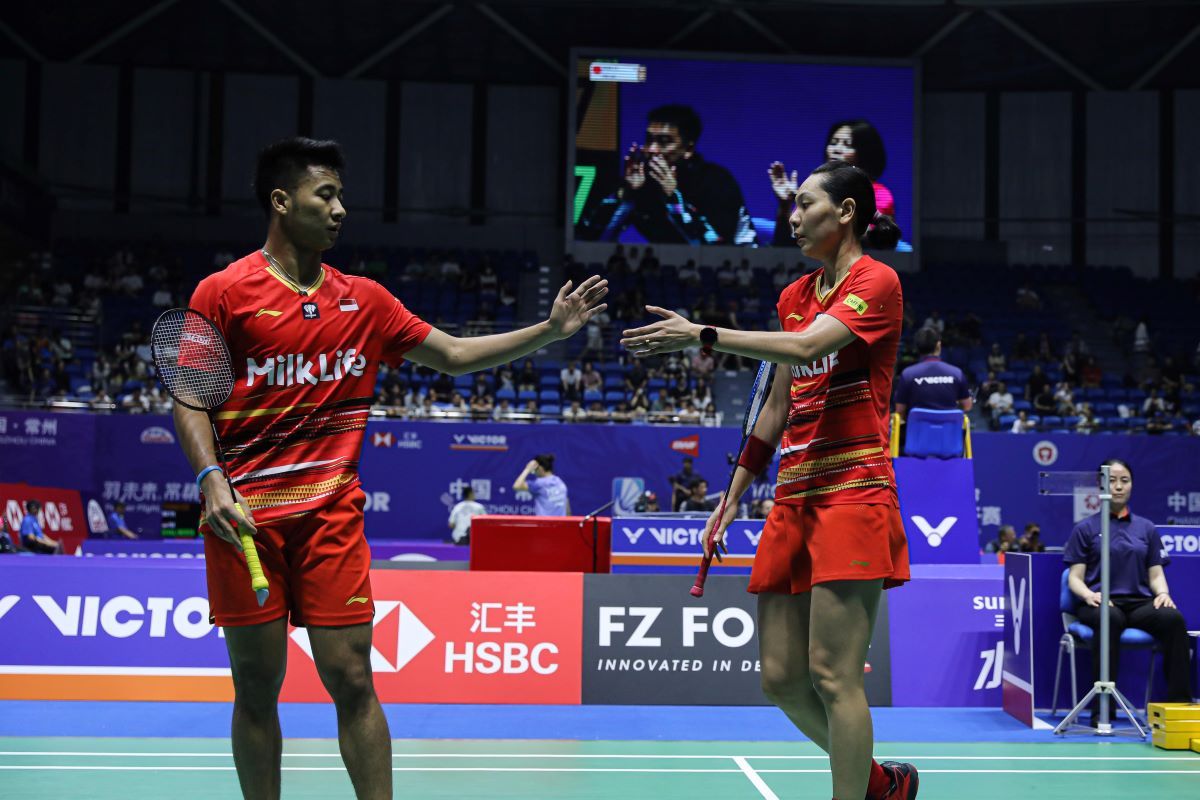 Dejan Ferdinansyah/Gloria Emanuelle Widjaja Langsung Berhadapan dengan Zheng Si Wei/Huang Ya Qiong di Babak Pertama Indonesia Masters 2024