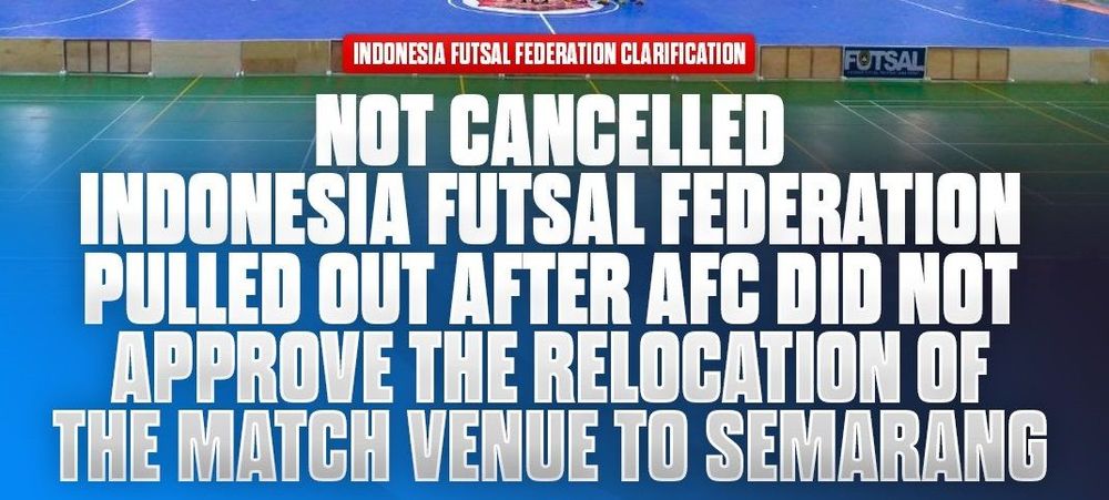 Anak Buah Anies Heran Venue Kualifikasi Piala Asia Futsal Mau Dipindah ke Semarang, "Di Jakarta kan Ada Indonesia Arena"