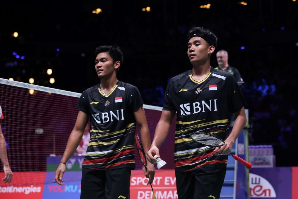 Sengit Abis! Bagas/Fikri ke Final Denmark Open 2023 Usai Tumbangkan Fajar/Rian