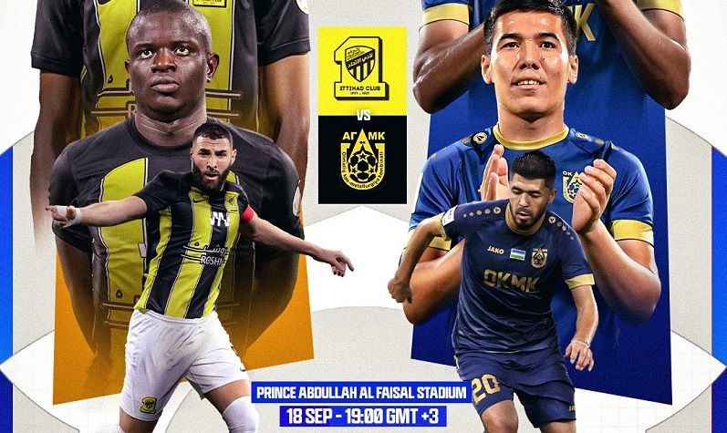 Link Live Streaming Liga Champions Asia: Al Ittihad vs AGMK FC Mulai Pukul 23.00 WIB