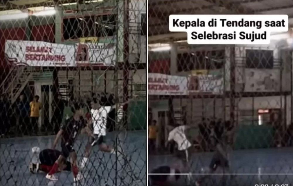 Ini Akun IG Pelaku Asli 'Sepakan Sujud Syukur' Tim Futsal Malang