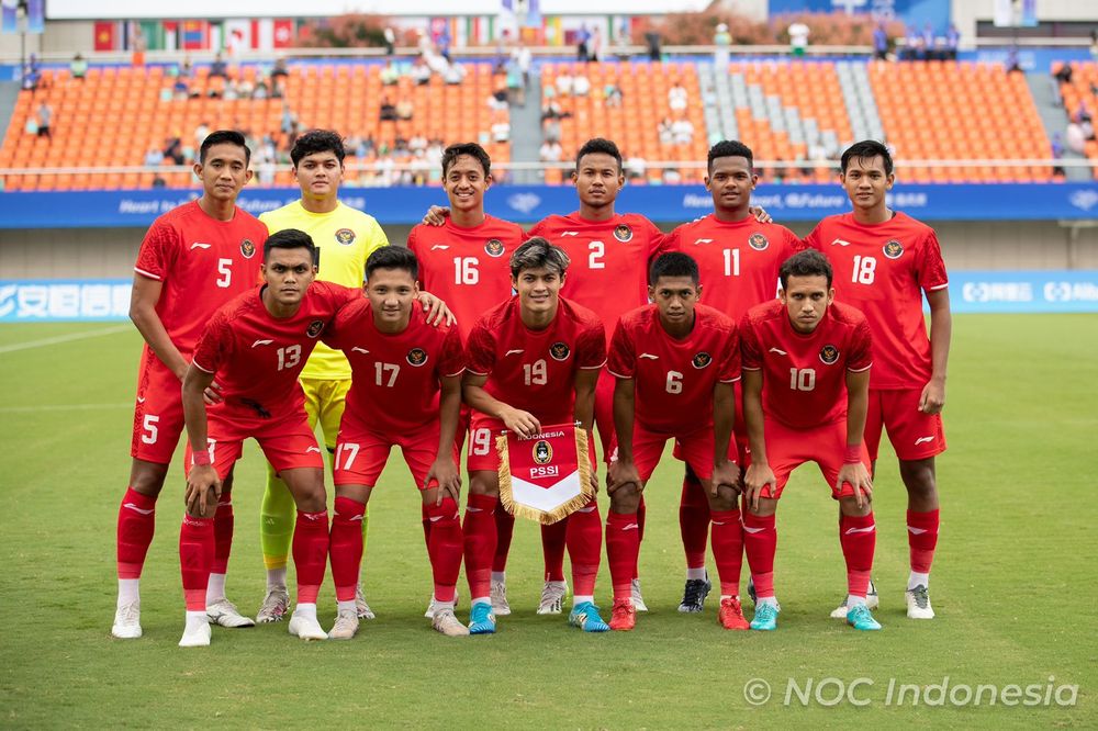 Hitung-hitungan Timnas Indonesia U-24 Lolos ke 16 Besar di Asian Games 2022