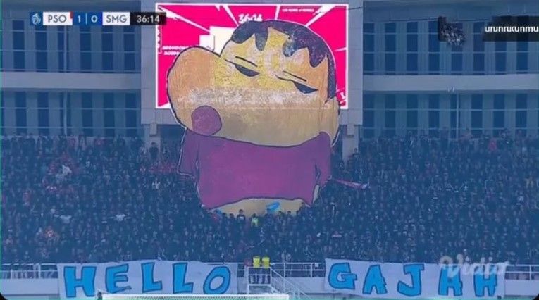 Pemicu Rivalitas Lama Persis vs PSIS yang Berujung Koreo "Hello Gajah" Shinchan Tak Pakai Celana