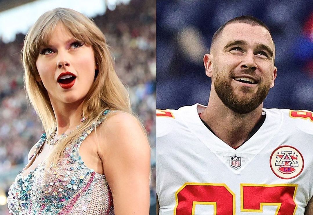 Taylor Swift dan Travis Kelce.