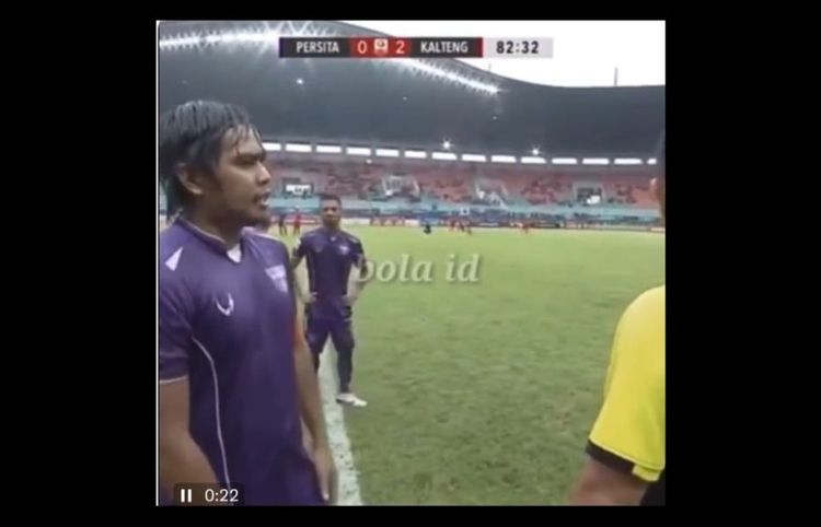 Pertandingan Kalteng Putra vs Persita tahun 2018 yang kembali banyak dibicarakan setelah terbongkarnya kasus match fixing.