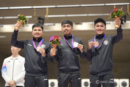 Asian Games 2022: Cabor Menembak Panen Medali Emas Lagi, Kali ini 'Korbannya' Dua Negara Korea