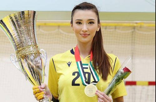 Ingat Sabina Altynbekova? Bidadari Voli Kazakhstan yang Gegerkan Indonesia, Kini Main di Negara Arab ini