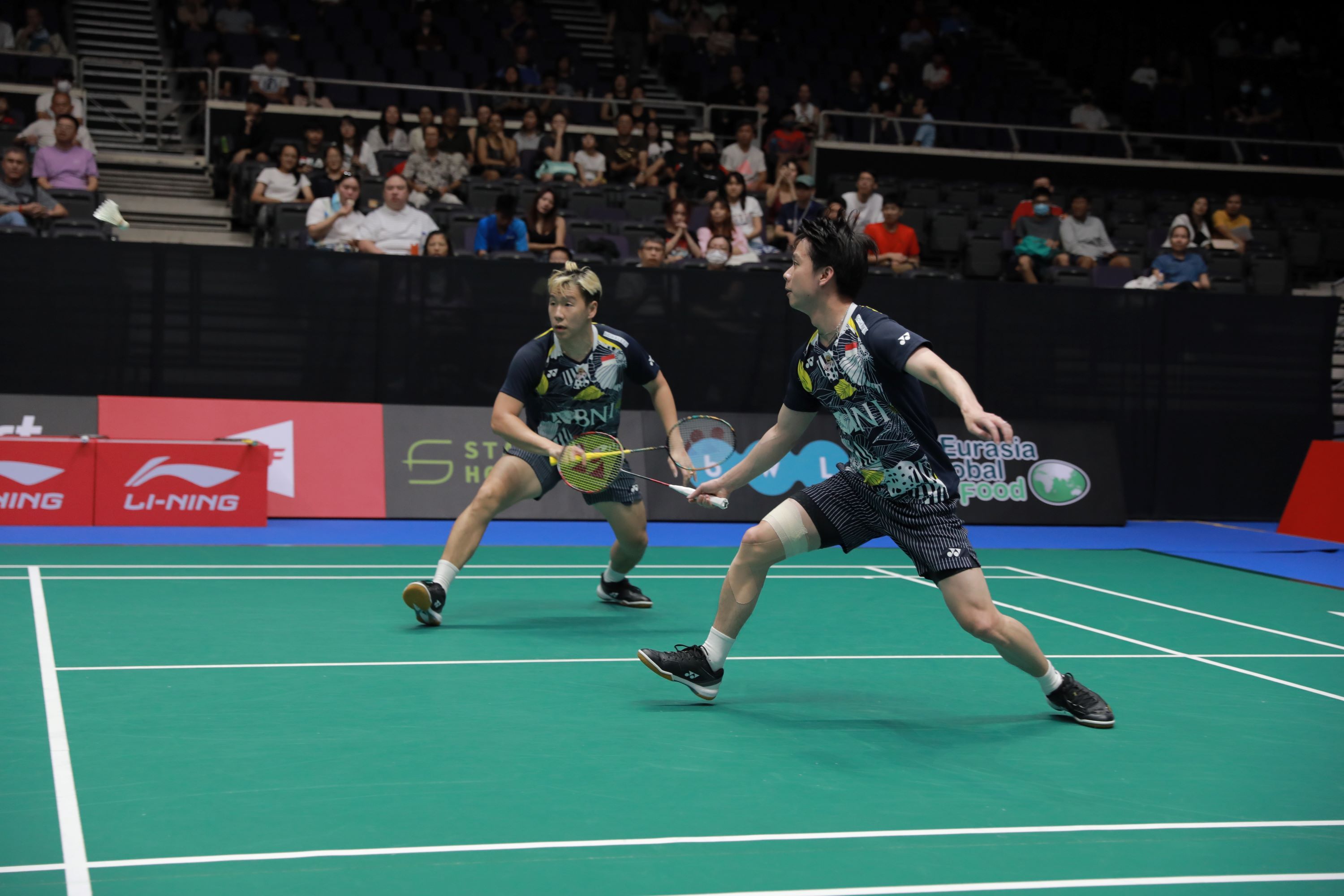 Lolosnya Shohibul Fikri/Daniel Marthin dan Leo Rolly Carnando/Bagas Maulana ke semifinal ganda putra Japan Open 2024 jadi sesuatu yang tidak terduga sebelumnya.