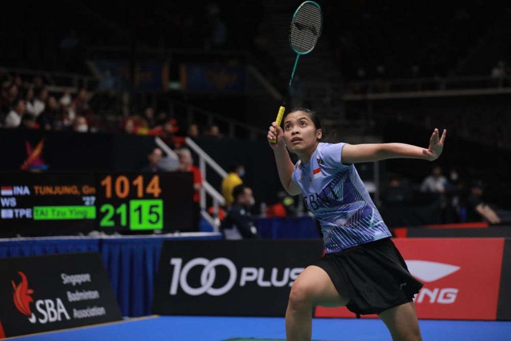 Gregoria Mariska Ungkap Rahasianya Bisa Imbangi Tai Tzu Ying di Singapore Open 2023