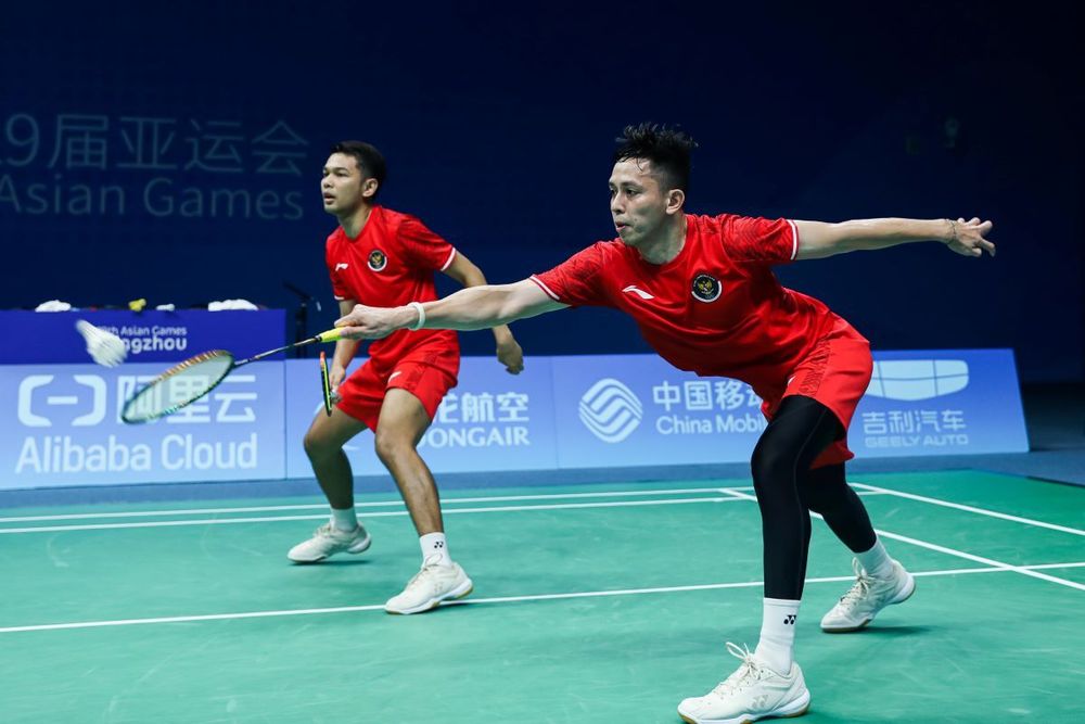 Fajar/Rian Menangi Perang Saudara di BWF World Tour Finals