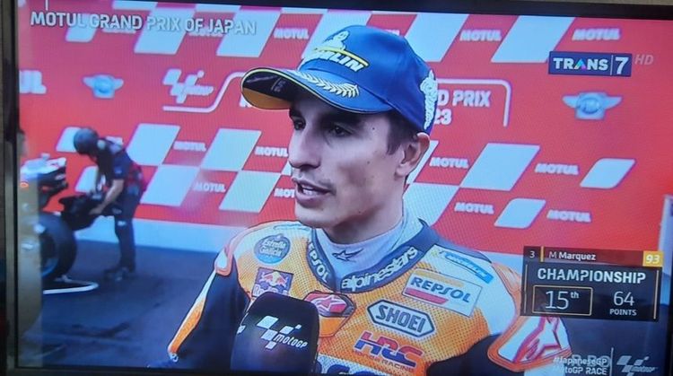 Marc Marquez di MotoGP Jepang