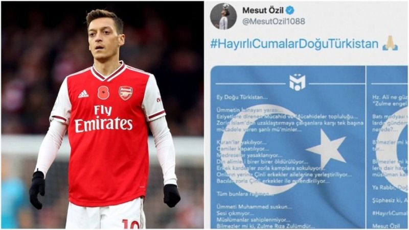 Arsenal Panik Ozil Bela Muslim Uighur, tapi Diam Zinchenko Dukung Israel