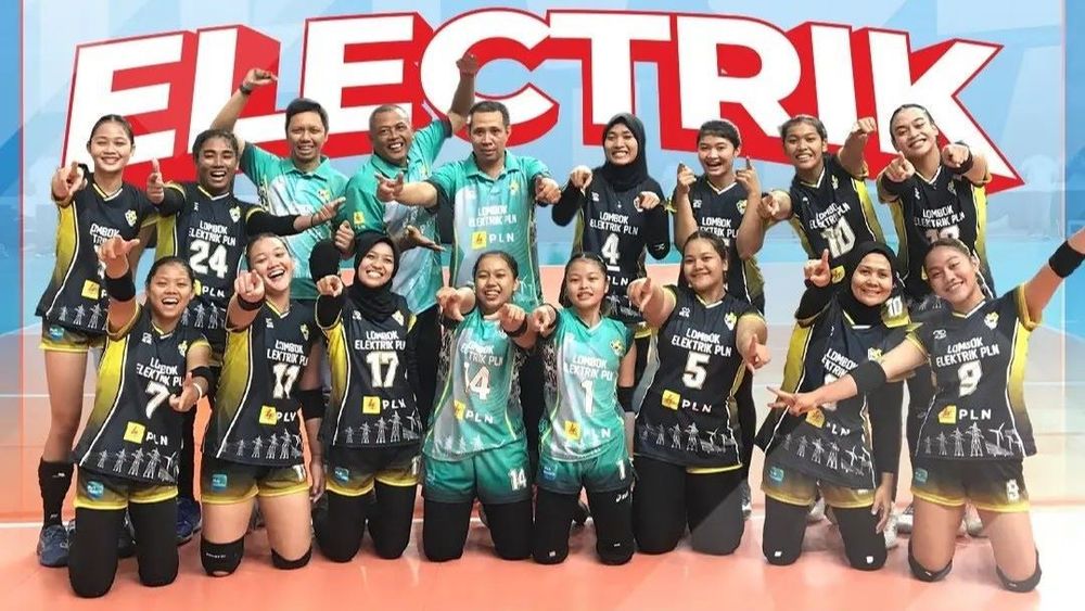 Lombok Elektrik PLN  Tantang Bandung Tectona di Final Livoli Putri 2023