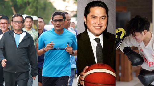 Cawapres Gibran, Sandi, Erick Thohir, Mahfud Suka Olah Raga Ini, Kamu Pilih Siapa?