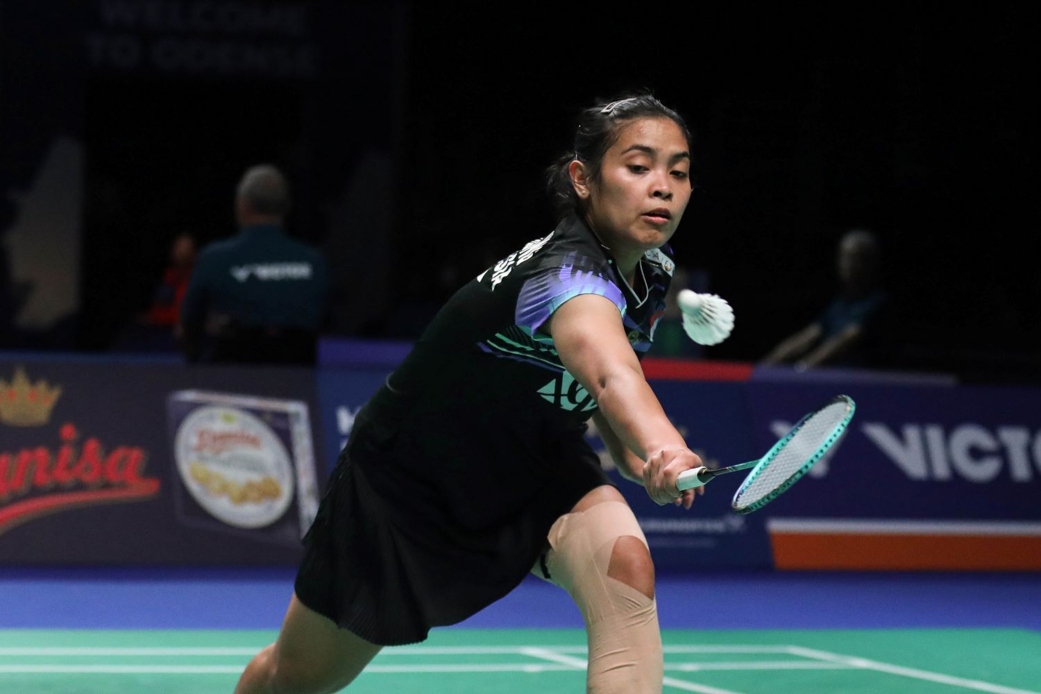 Gregoria akan berhadapan dengan Beiwen Zhang di semifinal Japan Masters 2023.