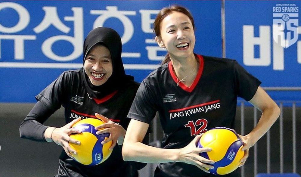 Link Live Streaming Liga Voli Korea Selatan: GS Caltex Calon Korban Spike Megawati