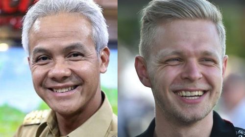 Gokil! Kemiripan Capres Ganjar Pranowo dan Pembalap F1 Ini Bikin Susah Dibedain