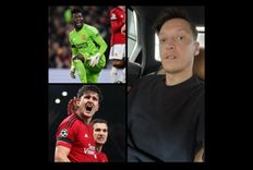 Mesut Ozil komentari aksi Harry Maguire dan Andre Onana - Mesut Ozil komentari aksi Harry Maguire dan Andre Onana